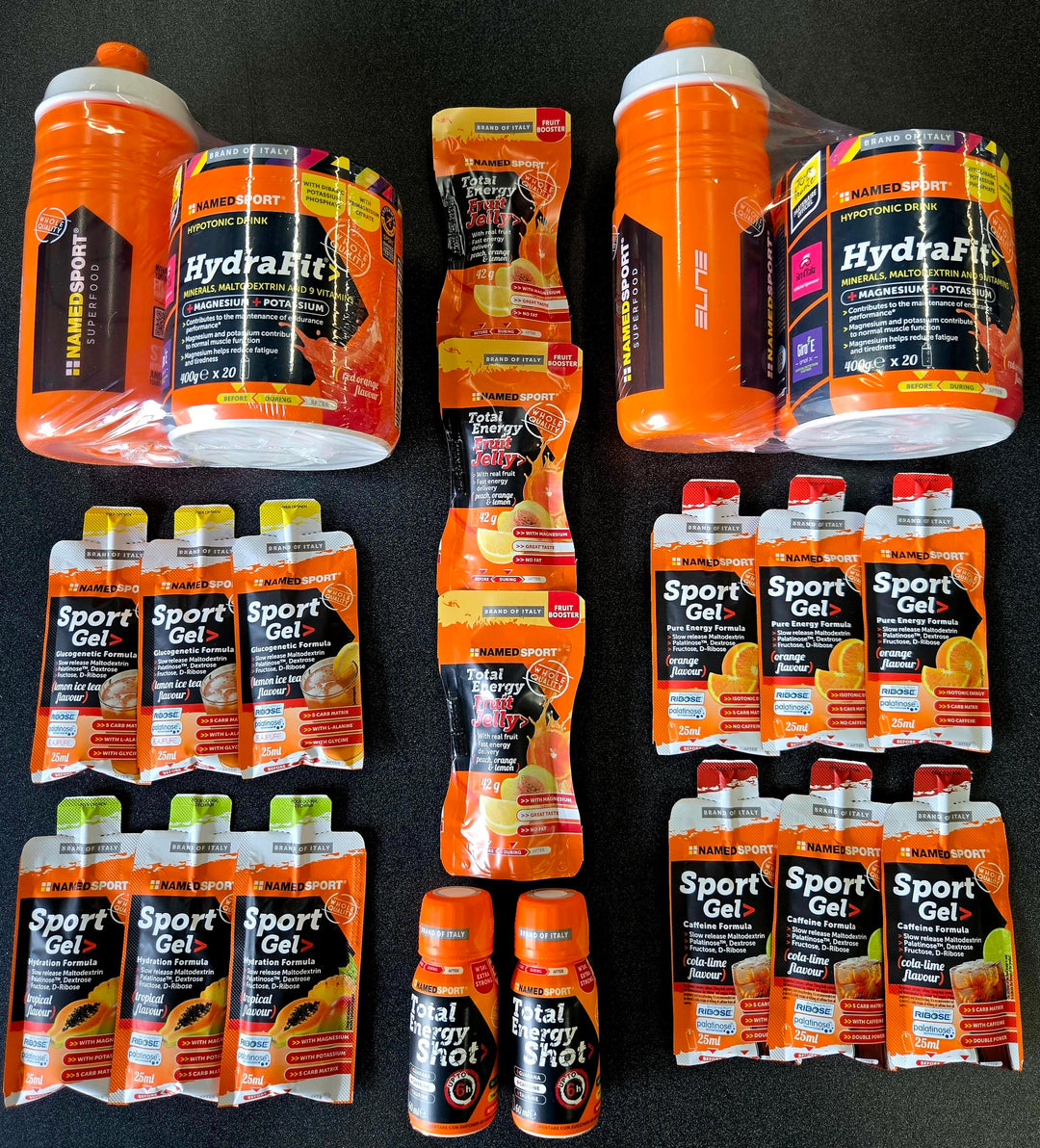 NEW - PROMO Bundle Pack = HydraFit + Sport Gels + Zero Tables + Strong Gel +Shot