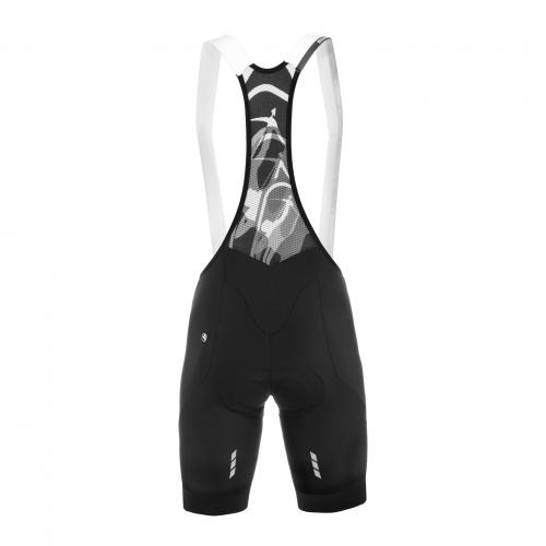 SILVERLINE BIB SHORTS Black Black Uno Imports Inc