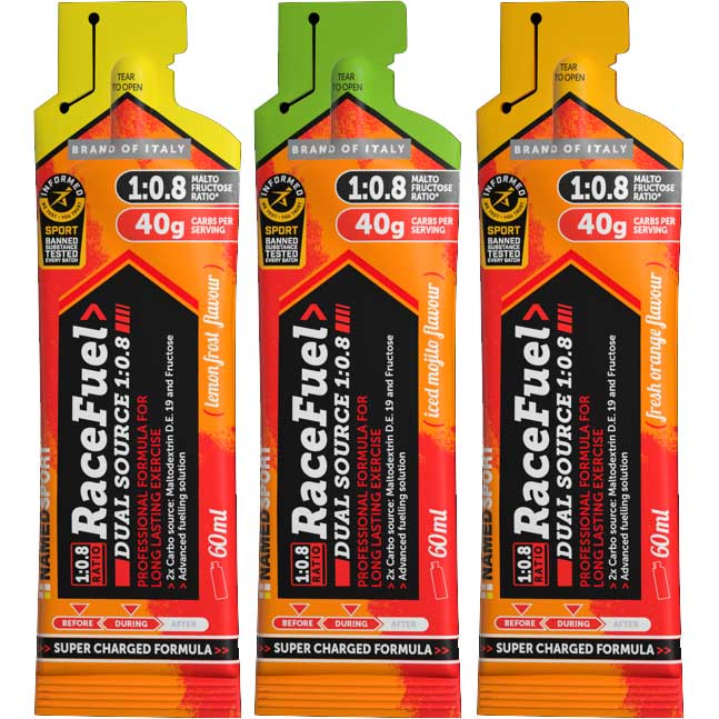 RACE FUEL GEL - Single Sachets.  60ml/ea.