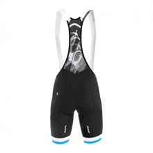 SILVERLINE BIB SHORTS - Black/Blue