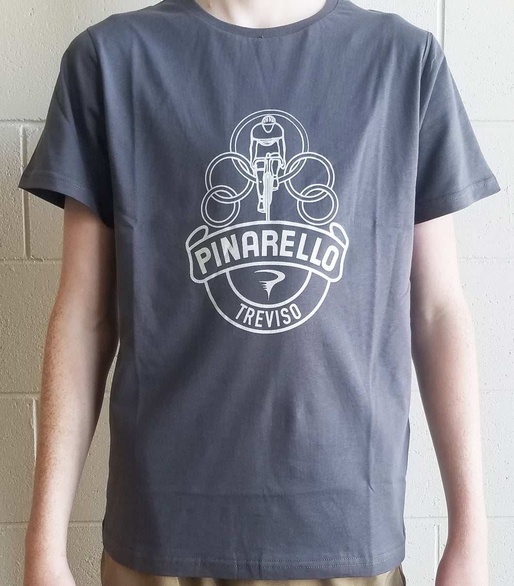 NEW!  Pinarello Tee - Heritage Grey