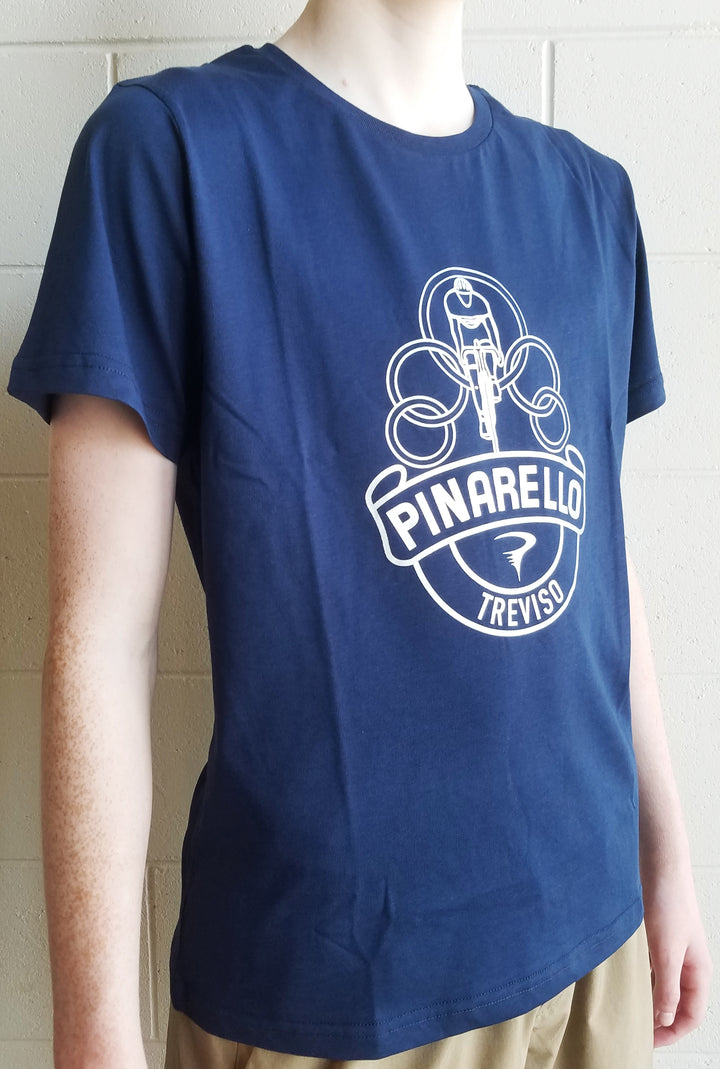 NEW!  Pinarello Tee - Heritage Corp Navy