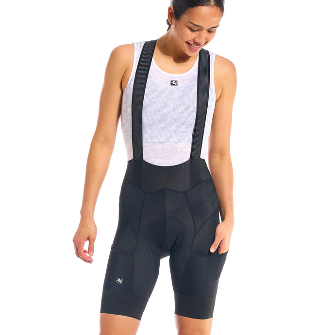 Women's FR-C Pro Cargo Bib Short - BLACK