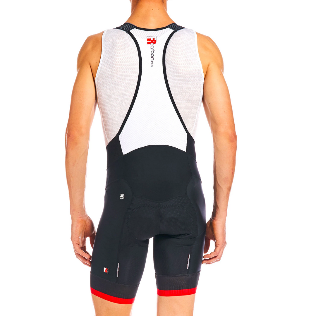 FR-C PRO BIB SHORTS -Black/Red