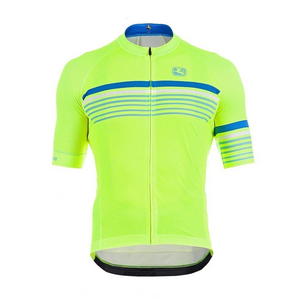 "SETTE" TENAX-PRO JERSEY - Fluo Yellow/Aqua